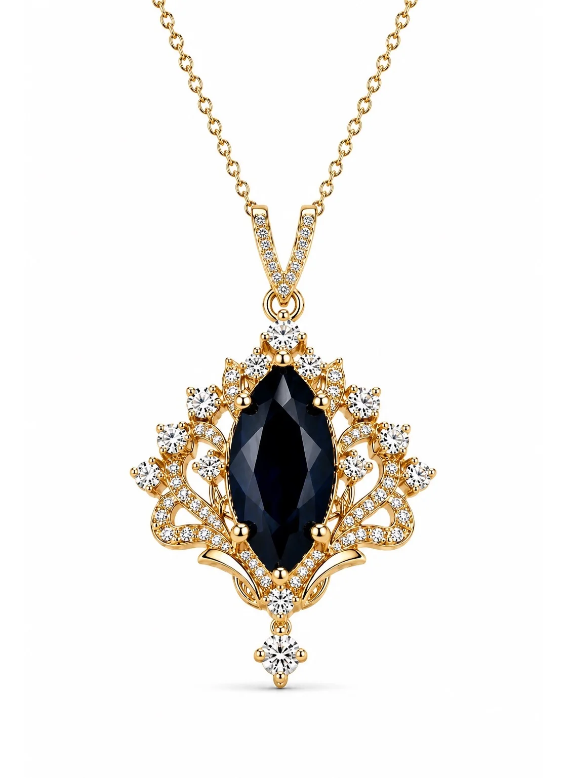 Éclat Bluenight Kolye